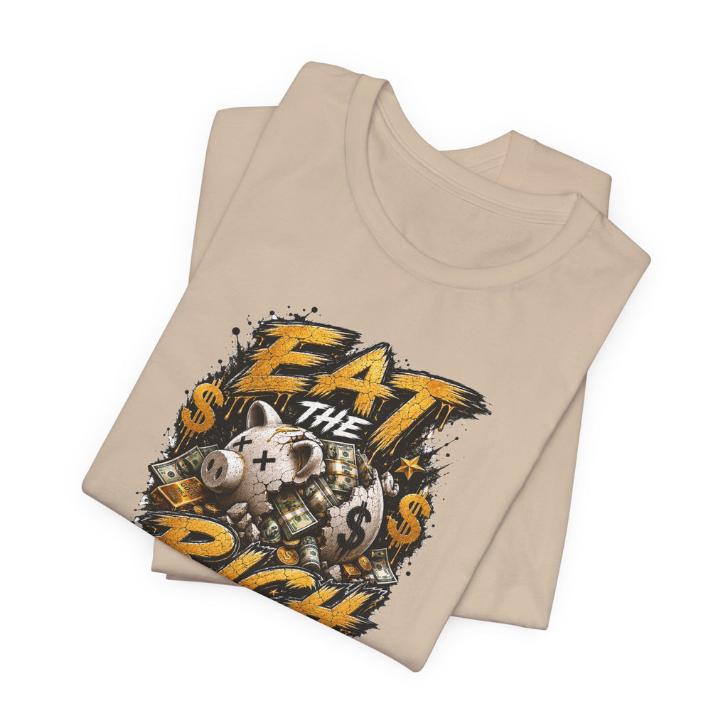 Eat the Rich Graphic Tee — Bold Anti-Establishment Streetwear