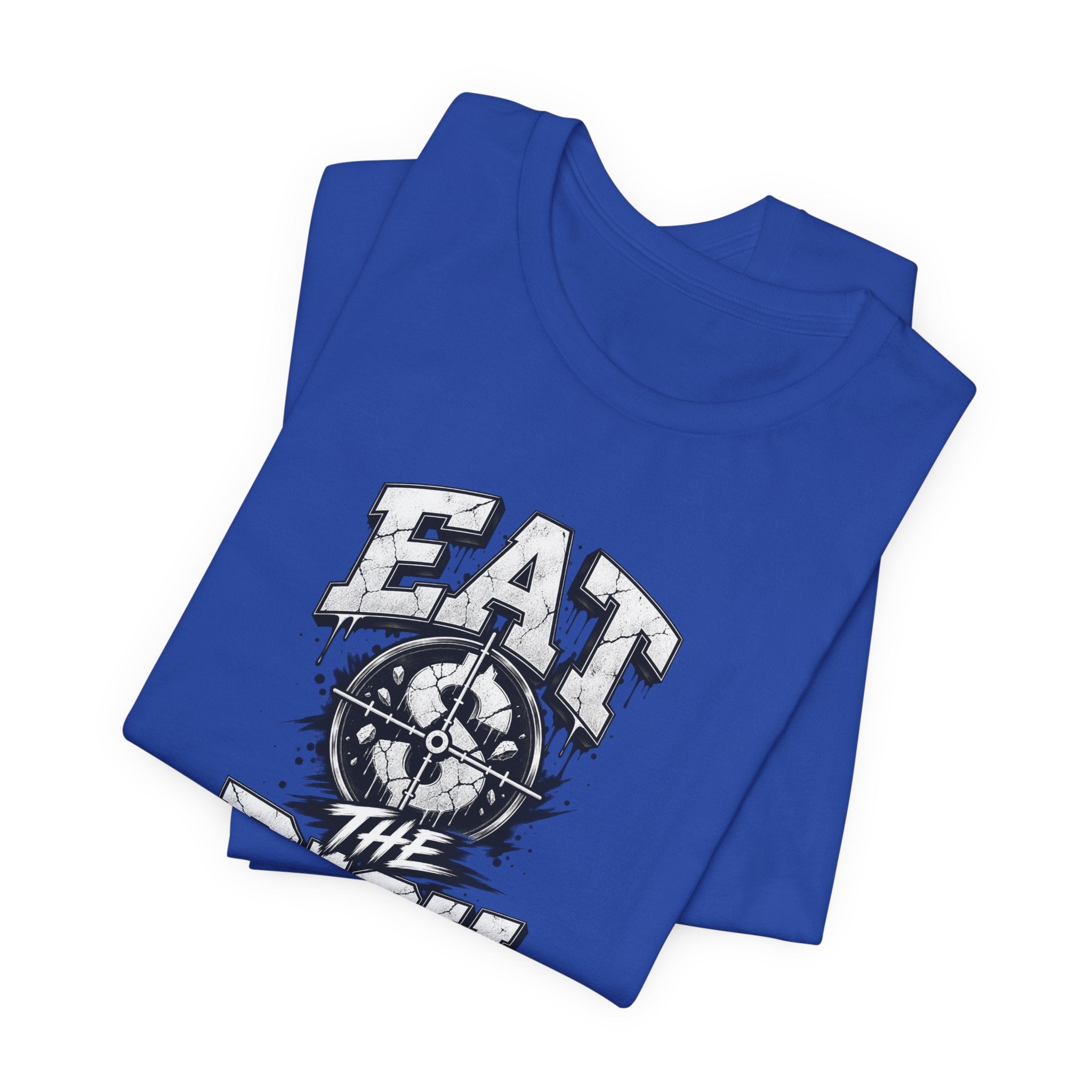 Graphic Tee — "Eat The Rich" Skull Compass Streetwear T-Shirt