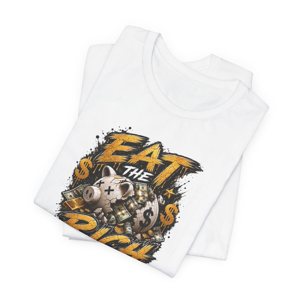 Eat the Rich Graphic Tee — Bold Anti-Establishment Streetwear