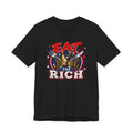 Eat the Rich Graphic Tee — Satirical Patriotic Streetwear Shirt